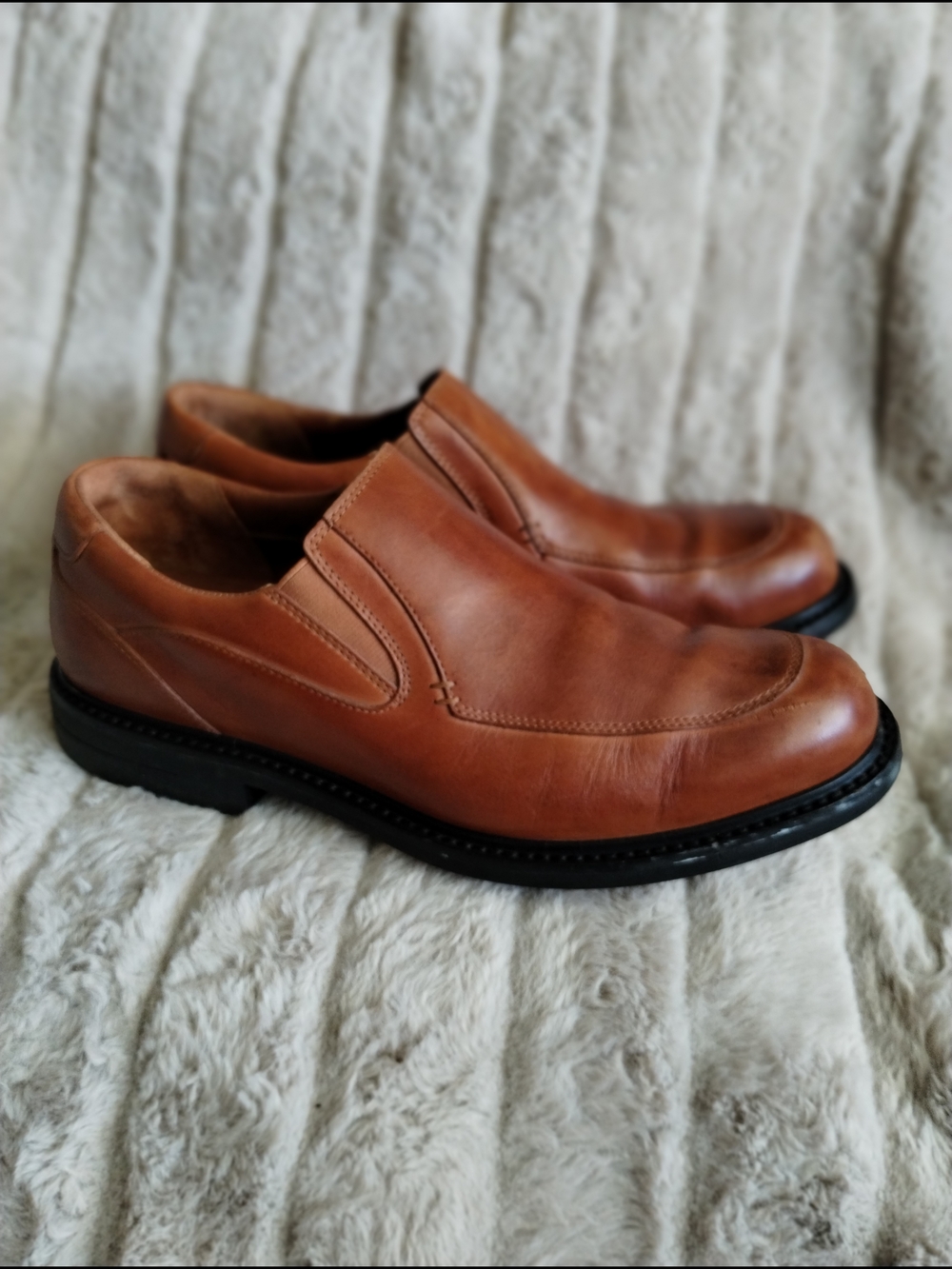 Red Wing 4648 Brown Leather Slip-On Shoes Men’s 11.5D Comfort Loafers